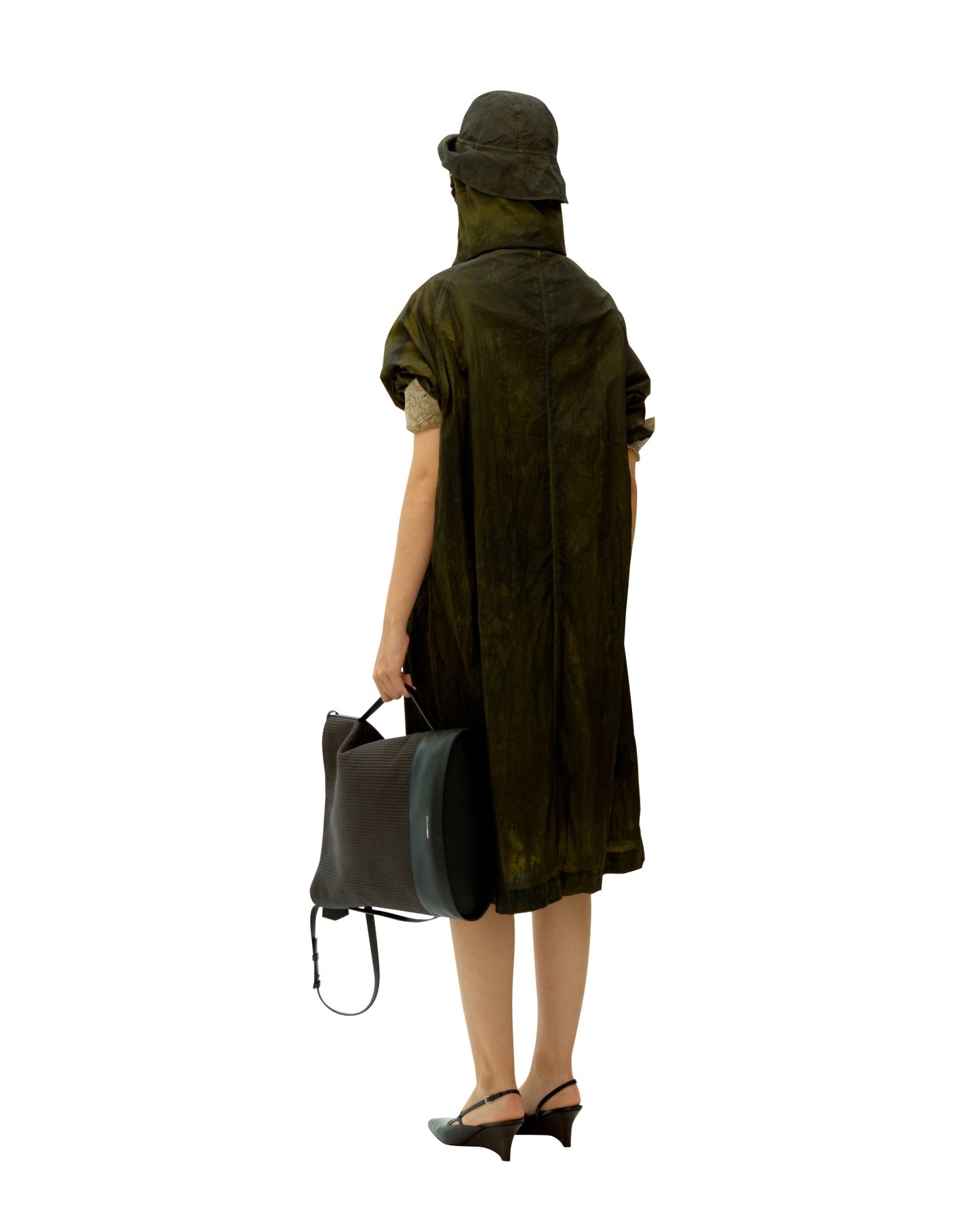 GARMENT DYED HOODED LONG PARKA