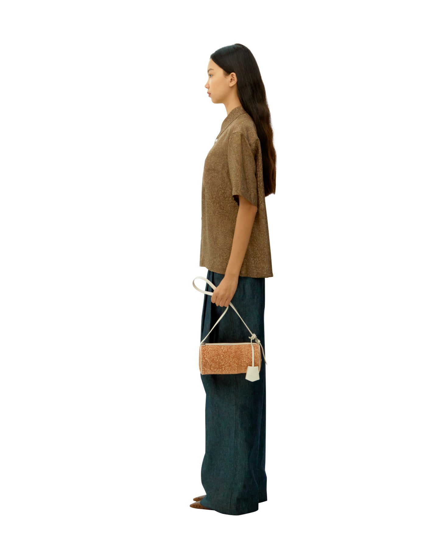 SALT DYED RAYON SHORT SLEEVE SHIRT