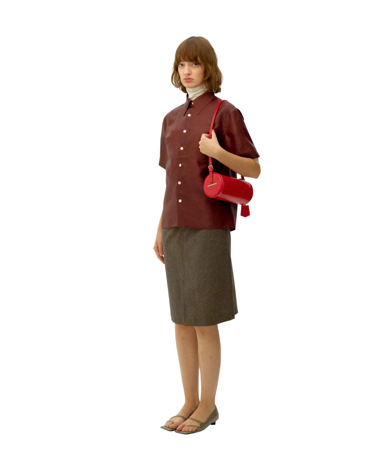 SQUARE TOE STRAP SANDAL