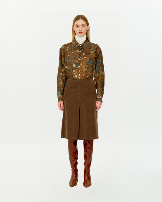 NATURAL DYED RAYON SHIRT