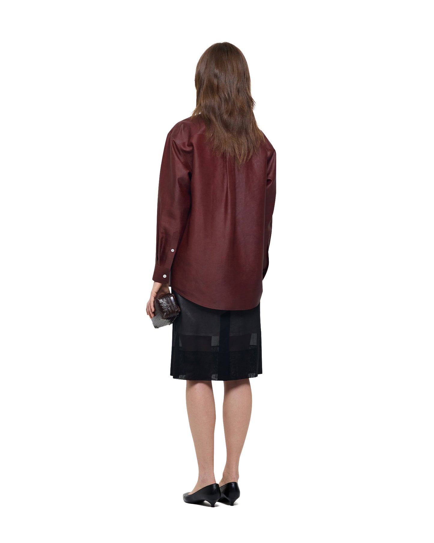 NATURAL DYED SILK CLASSIC SHIRT