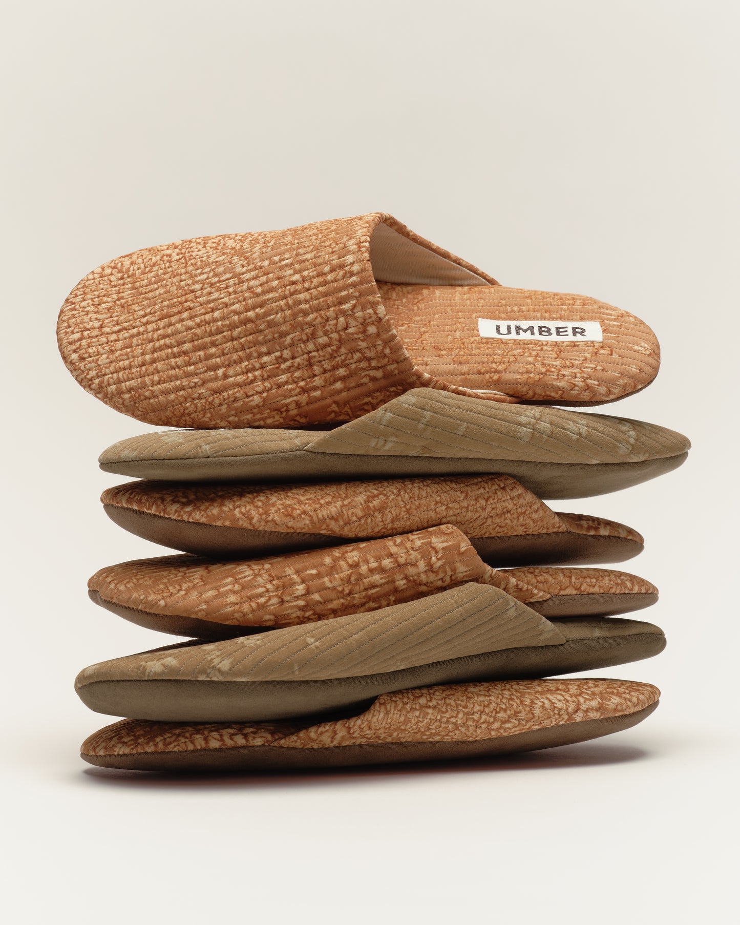 NUBI SALT DYED SILK SLIPPERS