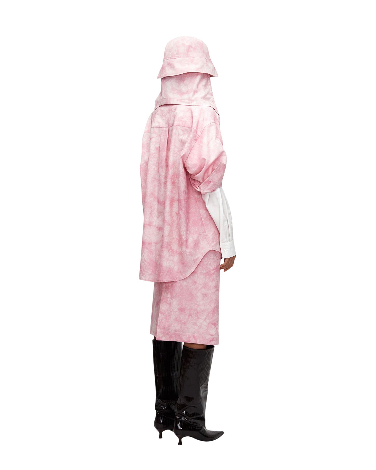 NATURAL COCCUS DYED SKIRT