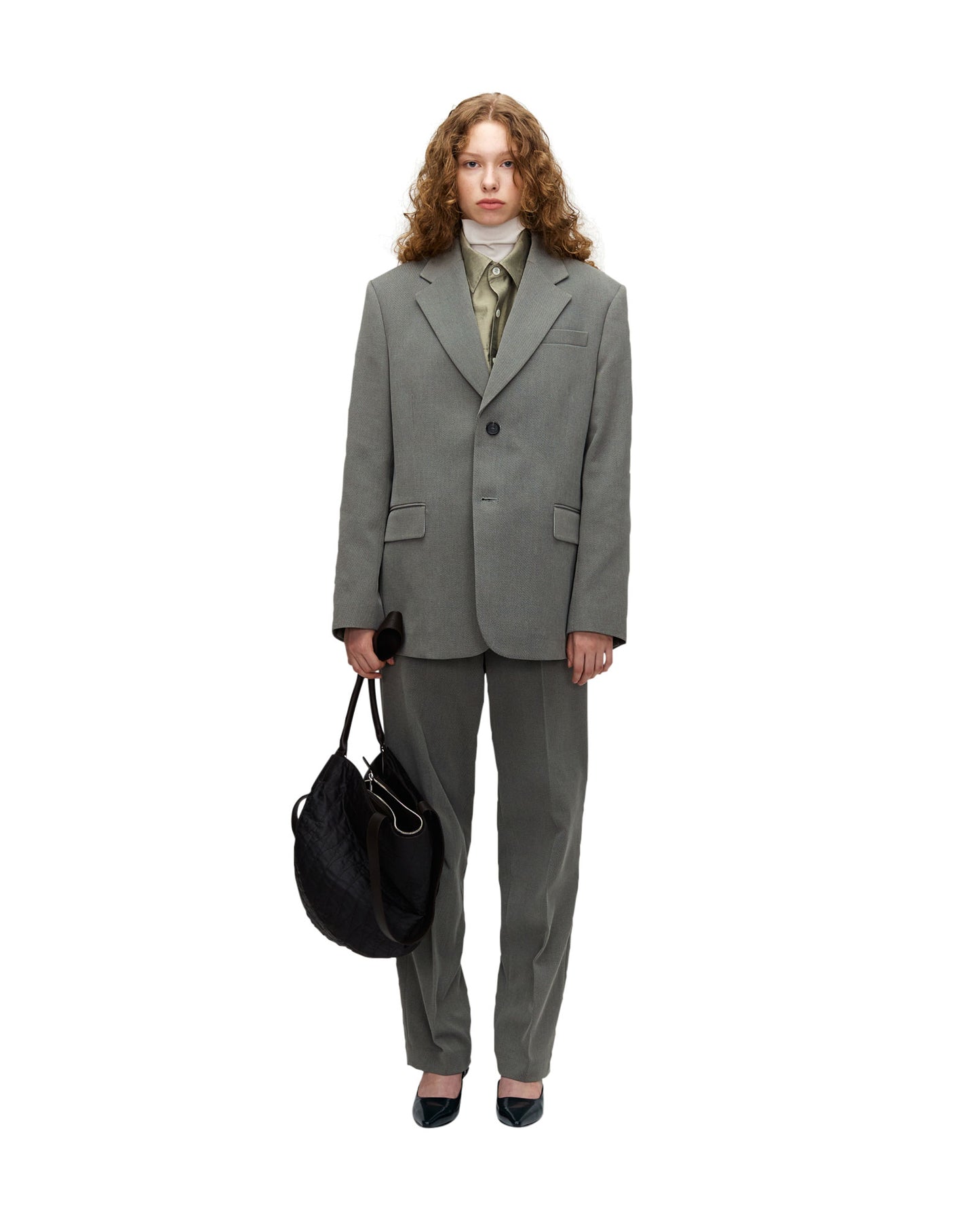 COTTON TWILL TROUSERS