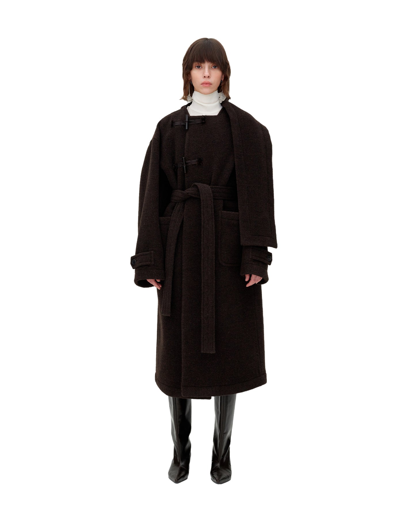 OTTCHILL TOGGLE SCARF COAT