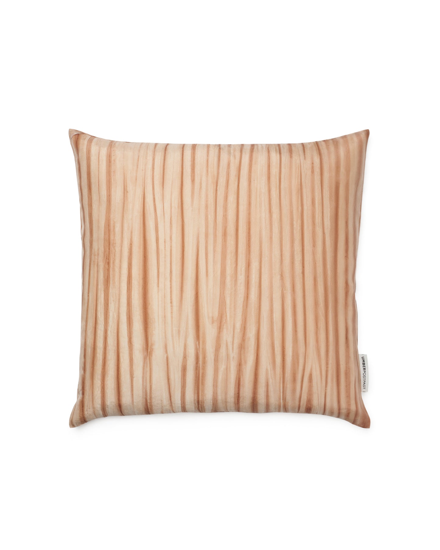 PERSIMMON DYED SILK CUSHION