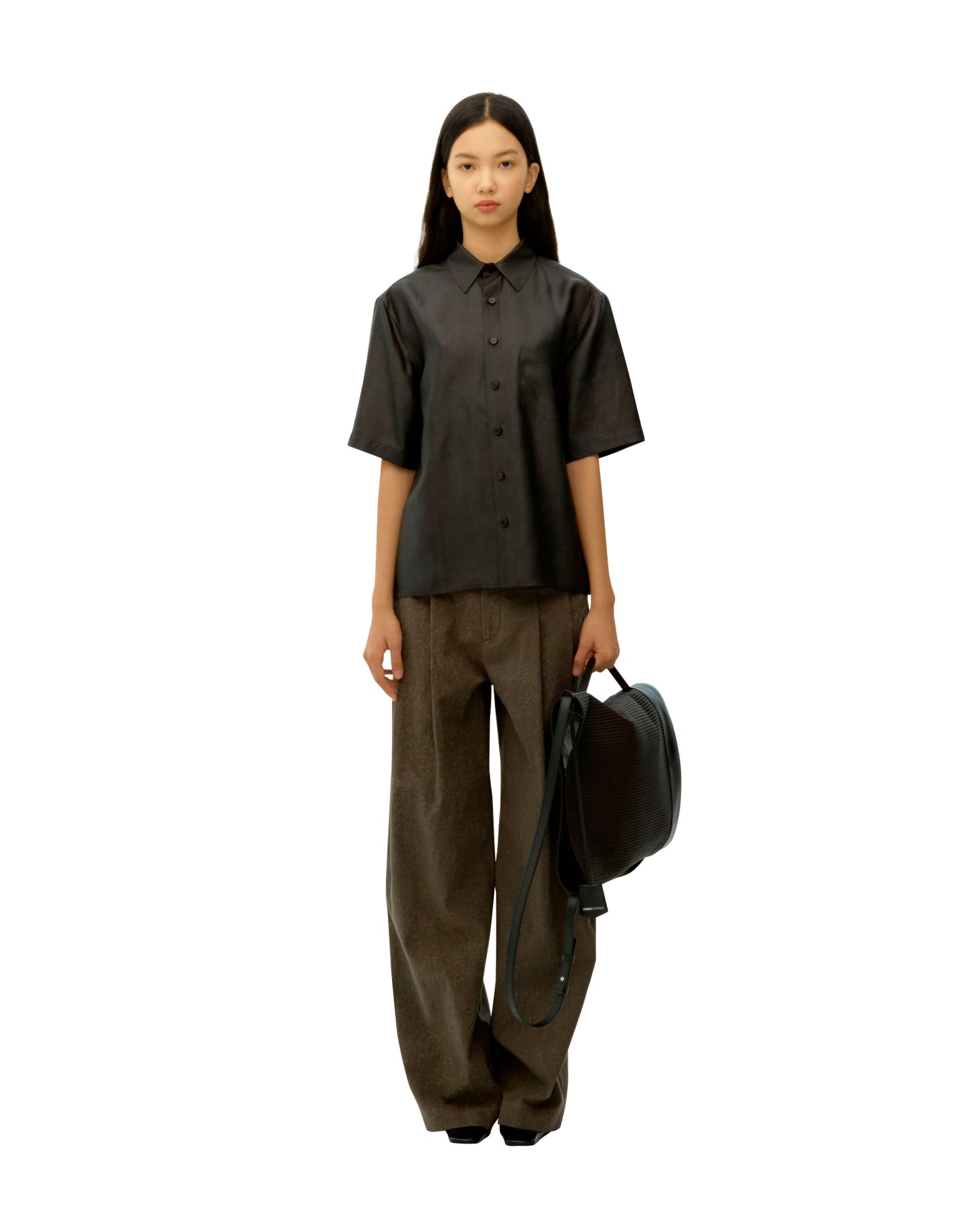 MUD DYED SILK SHORT SLEEVE