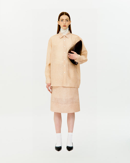 SALT DYED SILK SHIRT