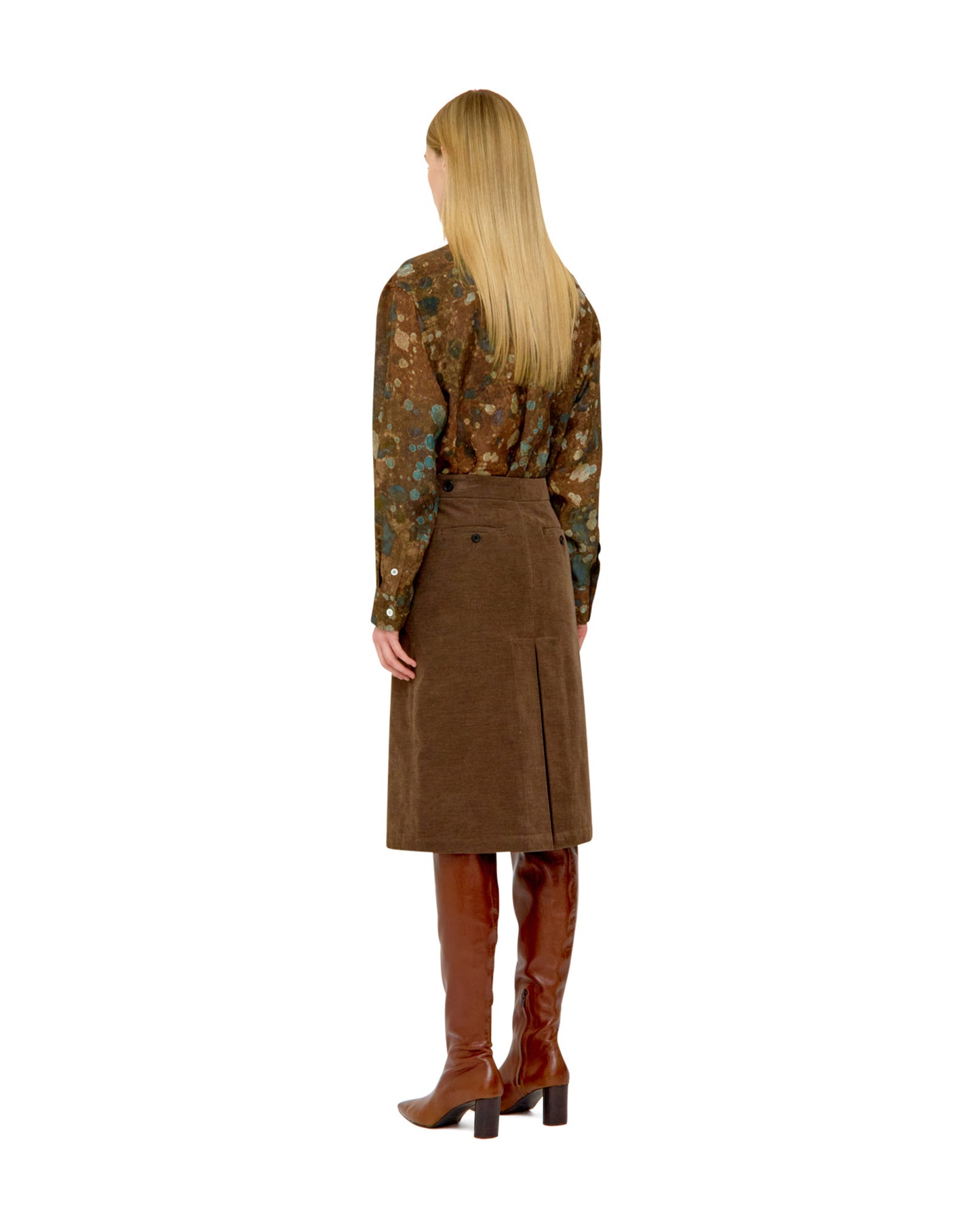 NATURAL DYED RAYON SHIRT