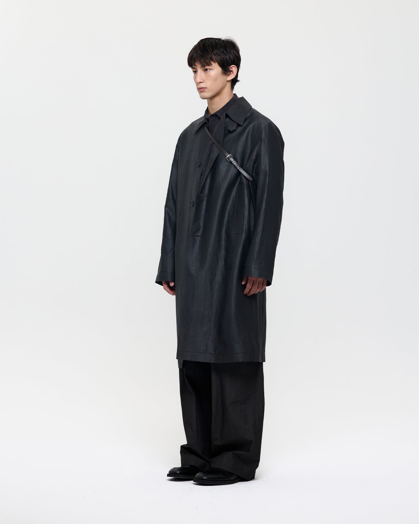 MUD DYED SILK SINGLE COAT (UNISEX)