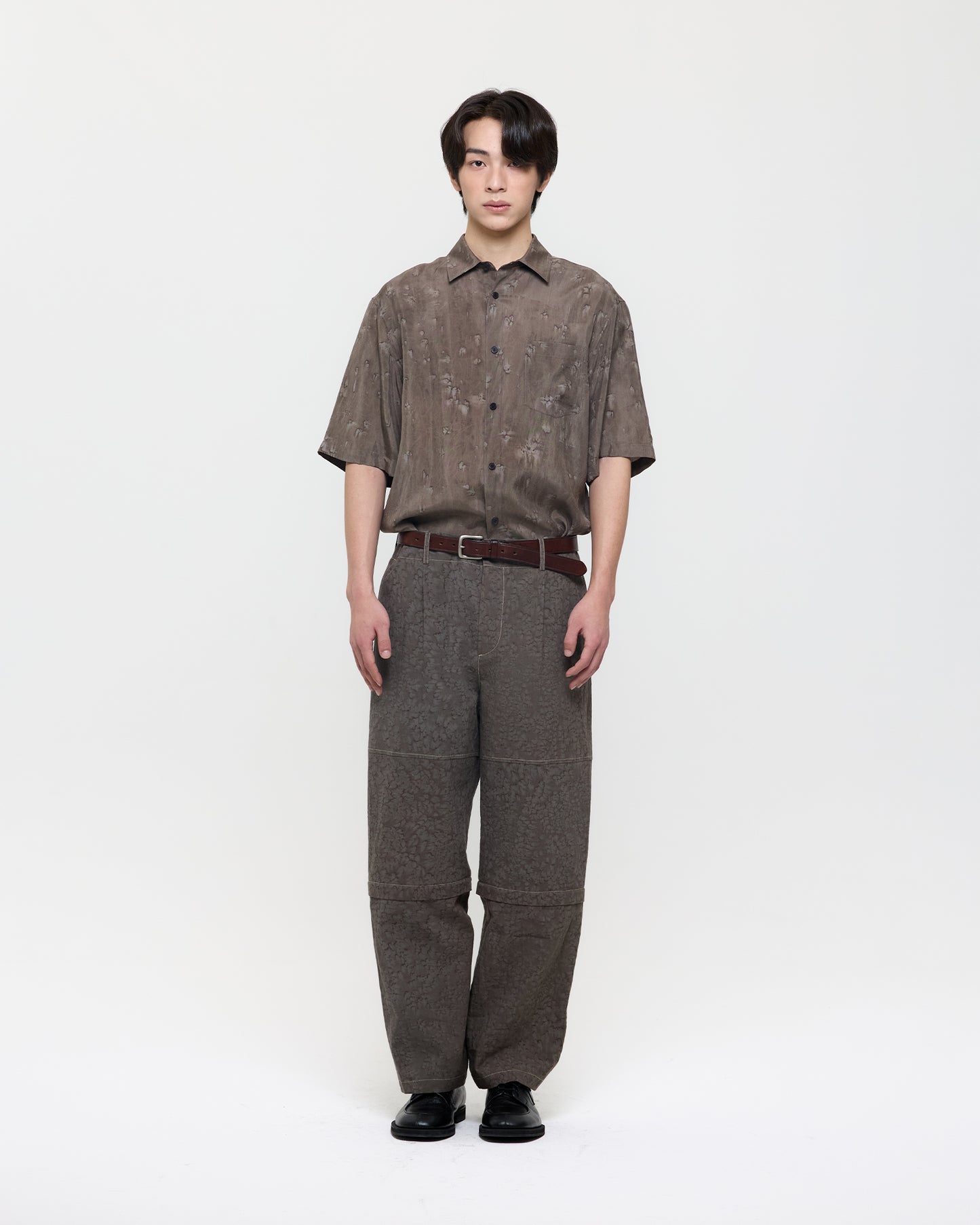 SALT DYED RAYON CLASSIC SHIRT (UNISEX)