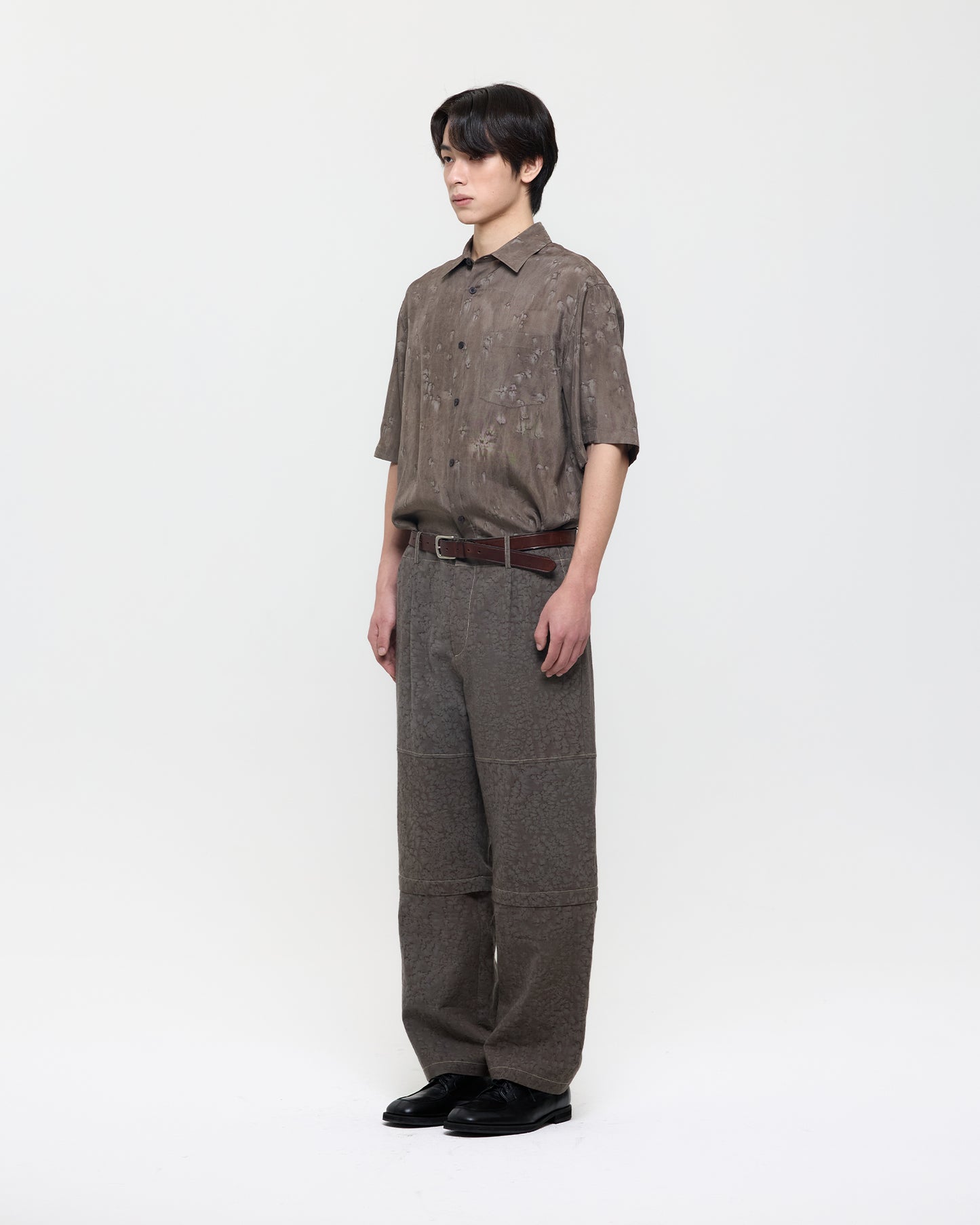 SALT DYED RAYON CLASSIC SHIRT (UNISEX)