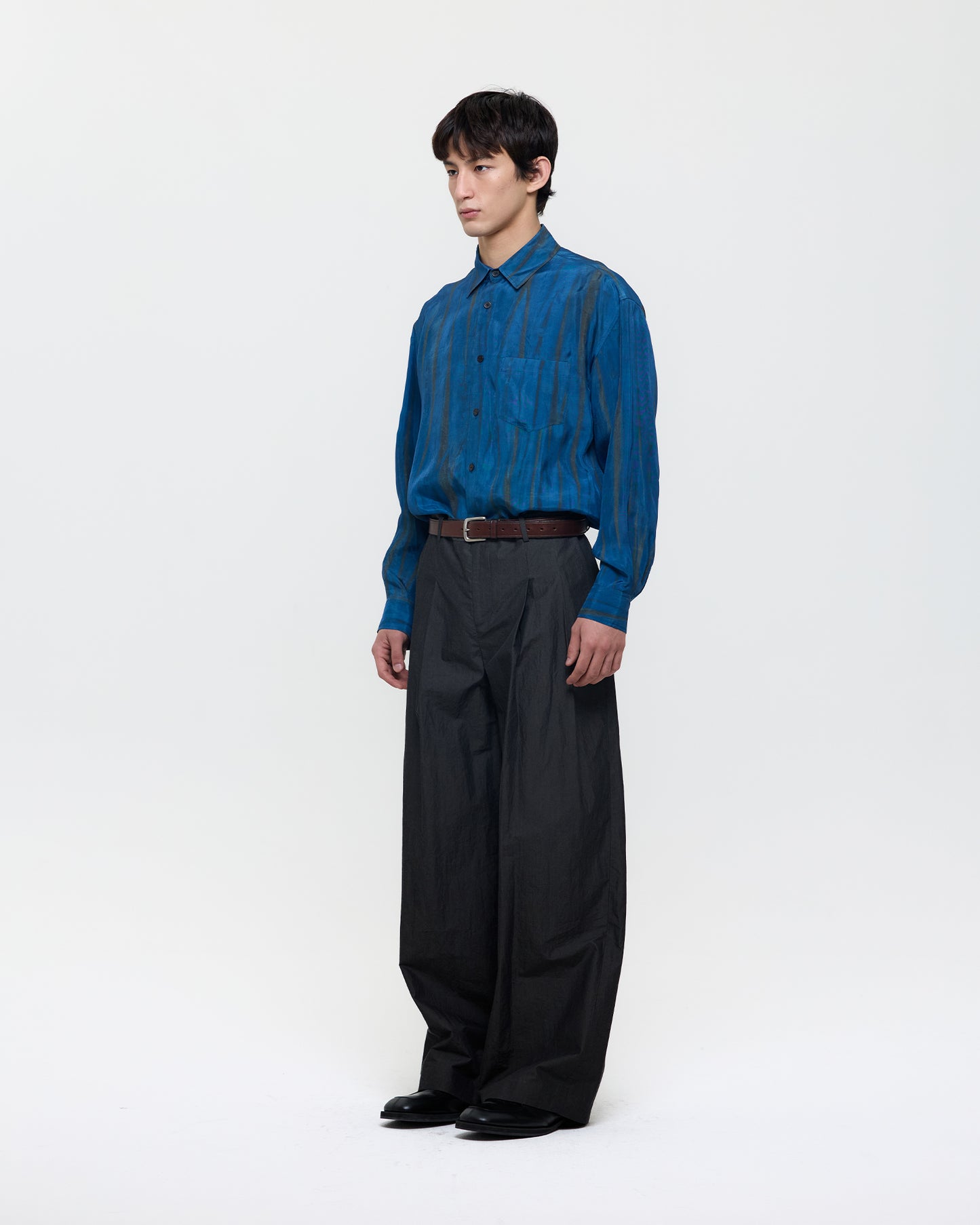 NATURAL DYED RAYON CLASSIC SHIRT (UNISEX)