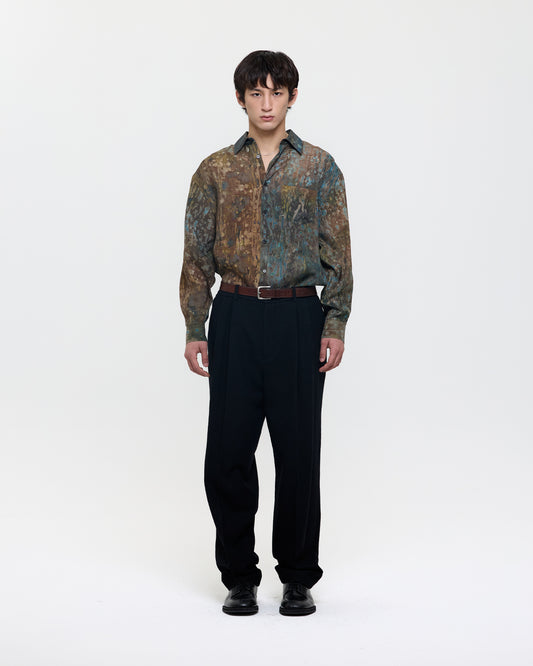 NATURAL DYED RAYON CLASSIC SHIRT (UNISEX)