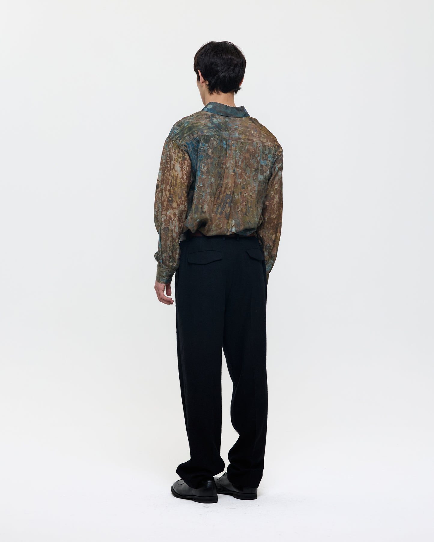 NATURAL DYED RAYON CLASSIC SHIRT (UNISEX)