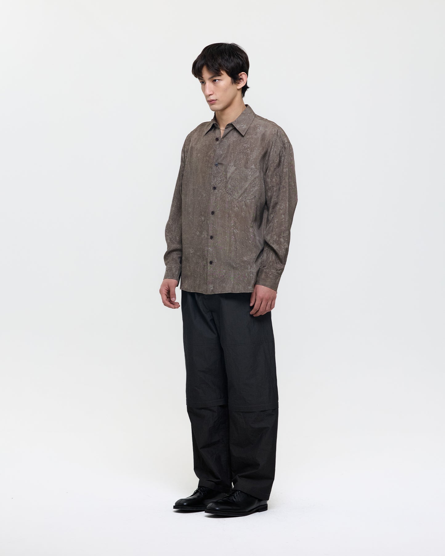 NATURAL DYED RAYON CLASSIC SHIRT (UNISEX)