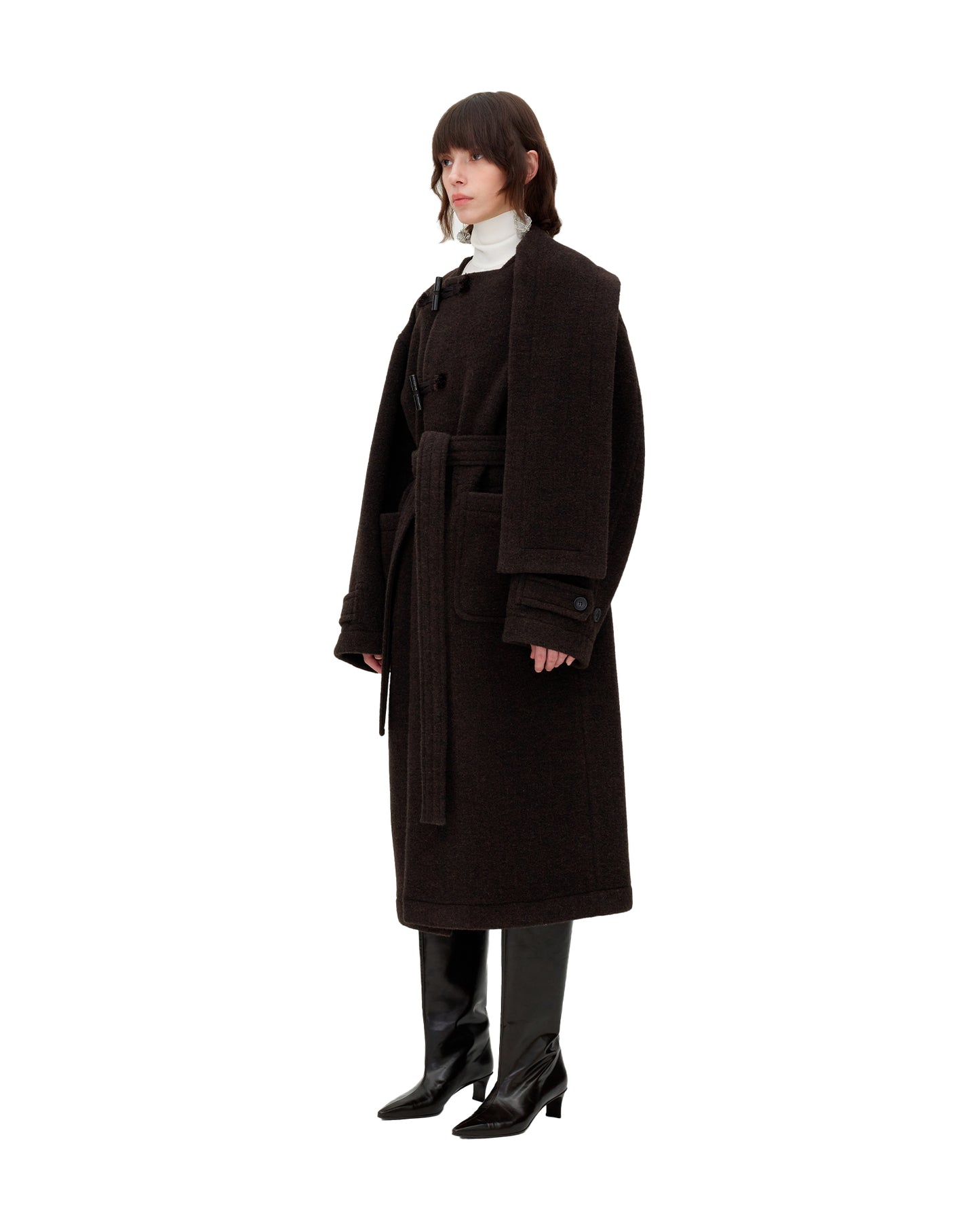 OTTCHILL TOGGLE SCARF COAT