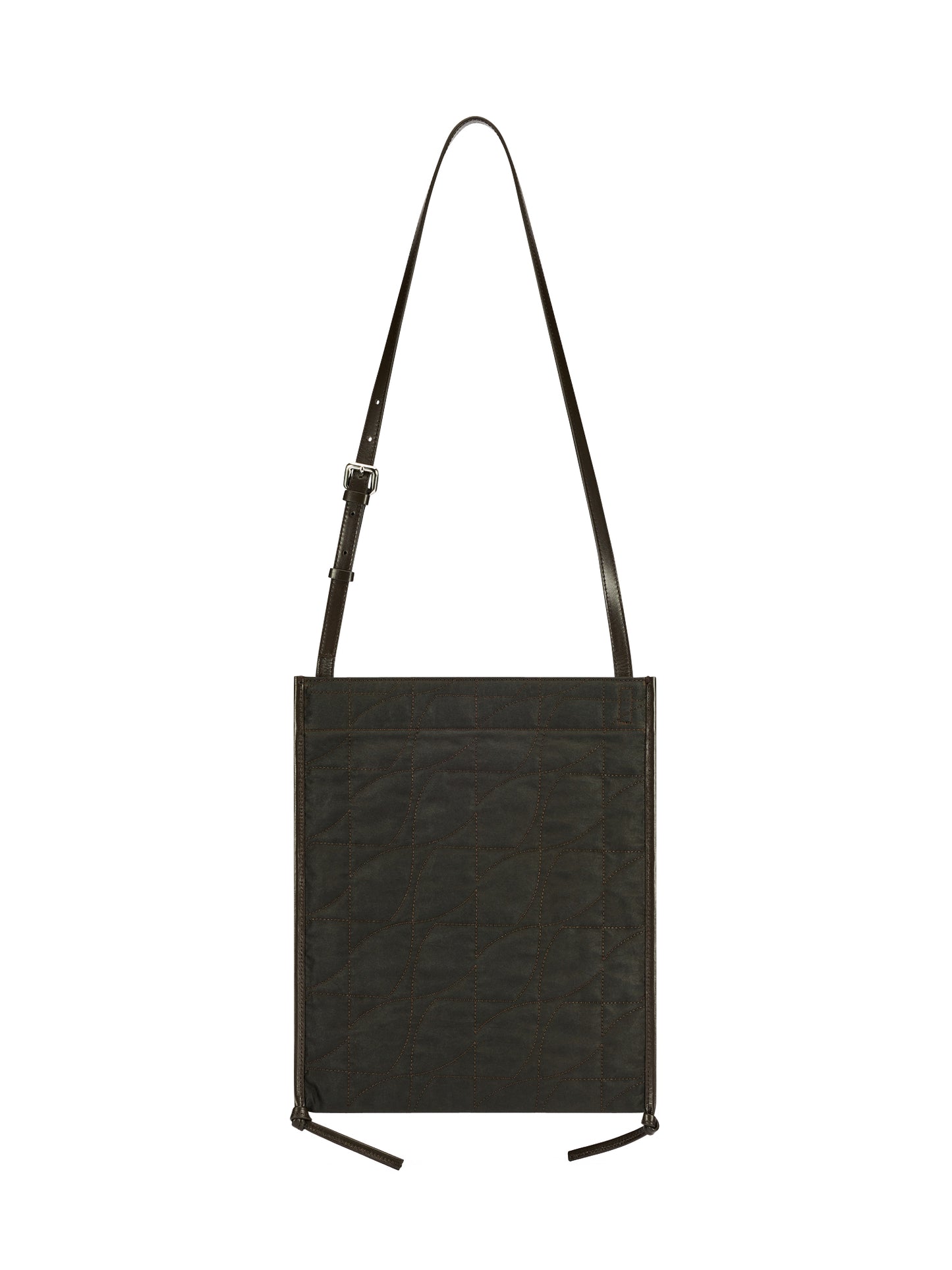 KNOTTED NUBI SQUARE BAG