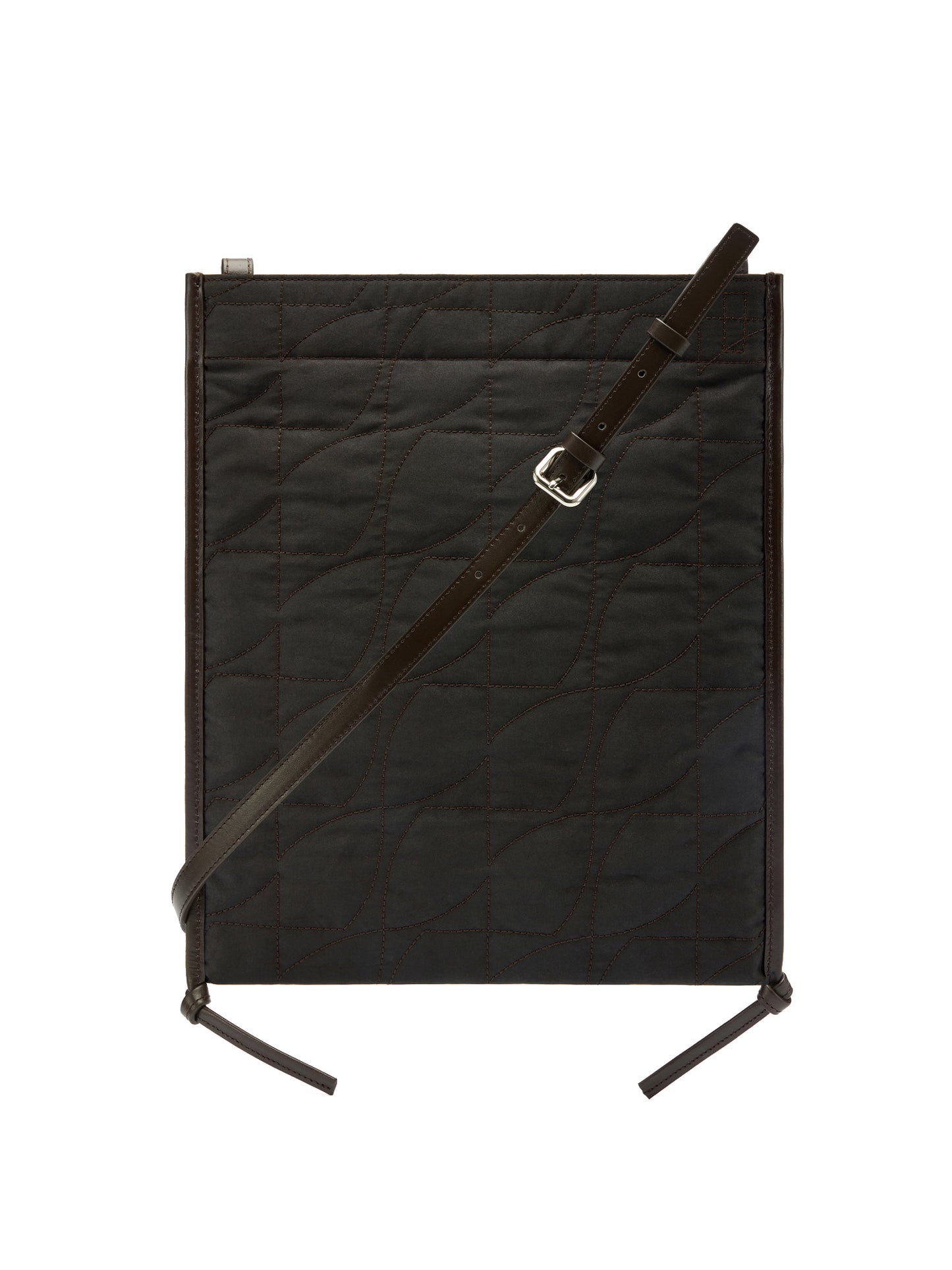 KNOTTED NUBI SQUARE BAG