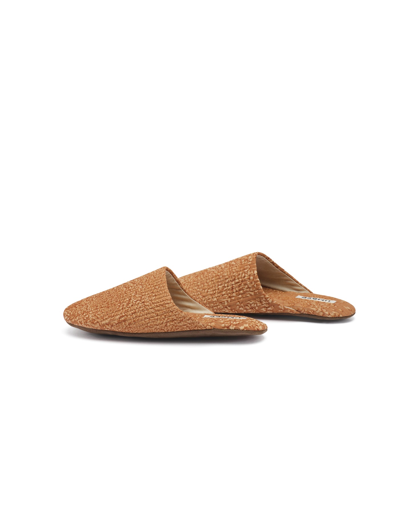 NUBI SALT DYED SILK SLIPPERS