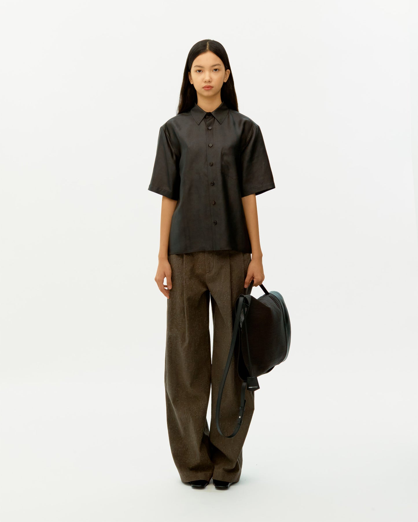 MUD DYED SILK SHORT SLEEVE