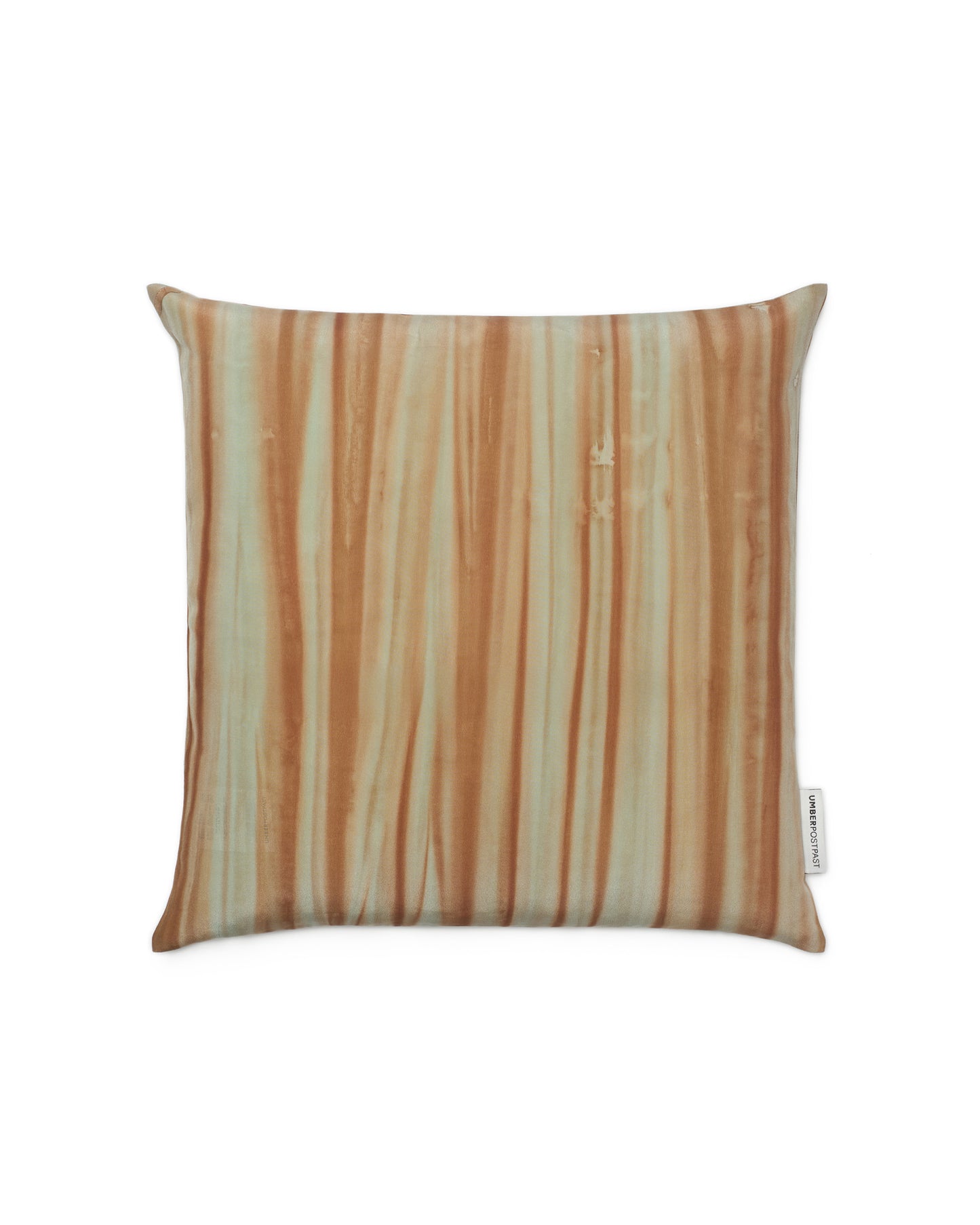 NATURAL DYED STRIPED SILK CUSHION