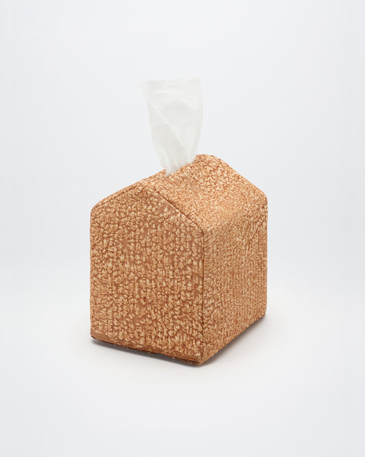 NATURAL DYED SILK NUBI TISSUE CASE