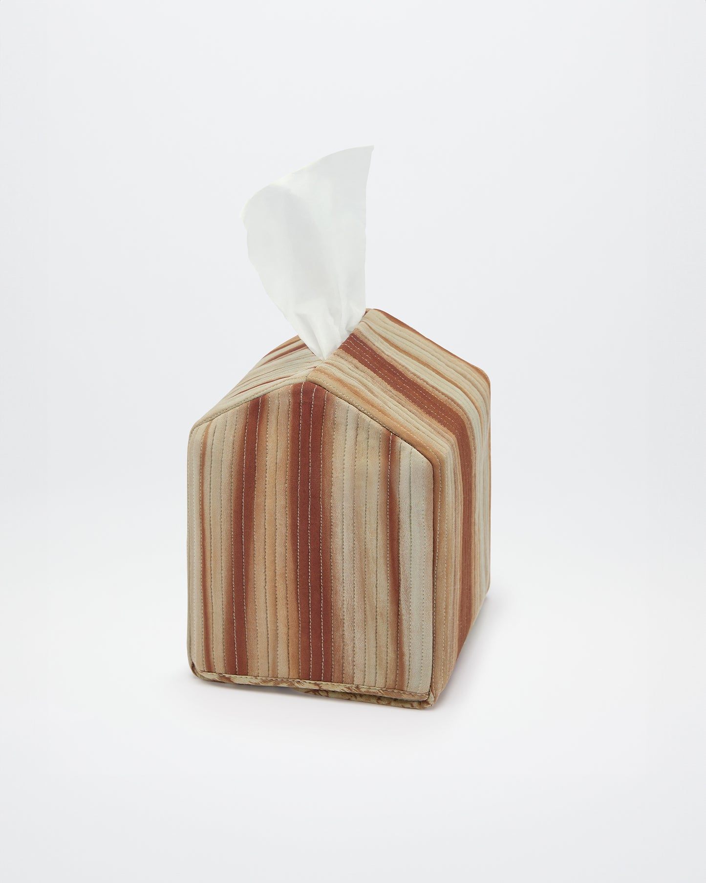 NATURAL DYED SILK NUBI TISSUE CASE
