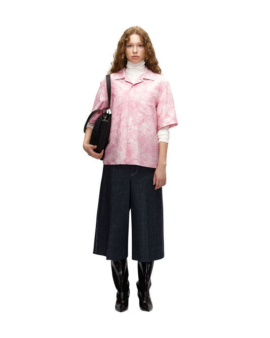 NATURAL COCCUS DYED SHORT SLEEVE SHIRT